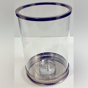 PartyLite Estate Hurricane Glass Candle Holder. Rare. 2011 Retired in Box P90631